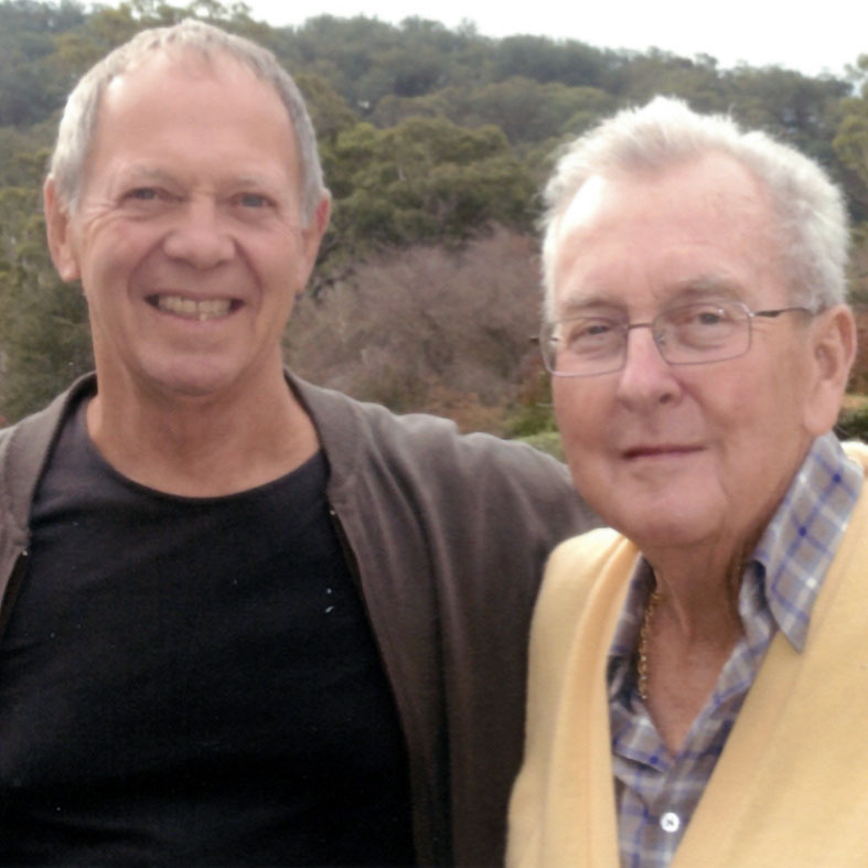 Richard Walker with James
